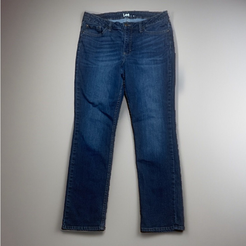 Lee mid rise jeans size 12M